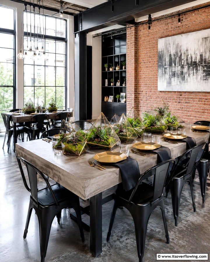 Geometric TerrariumsExact - 30 Rehearsal Dinner Centerpiece Ideas for Memorable Nights