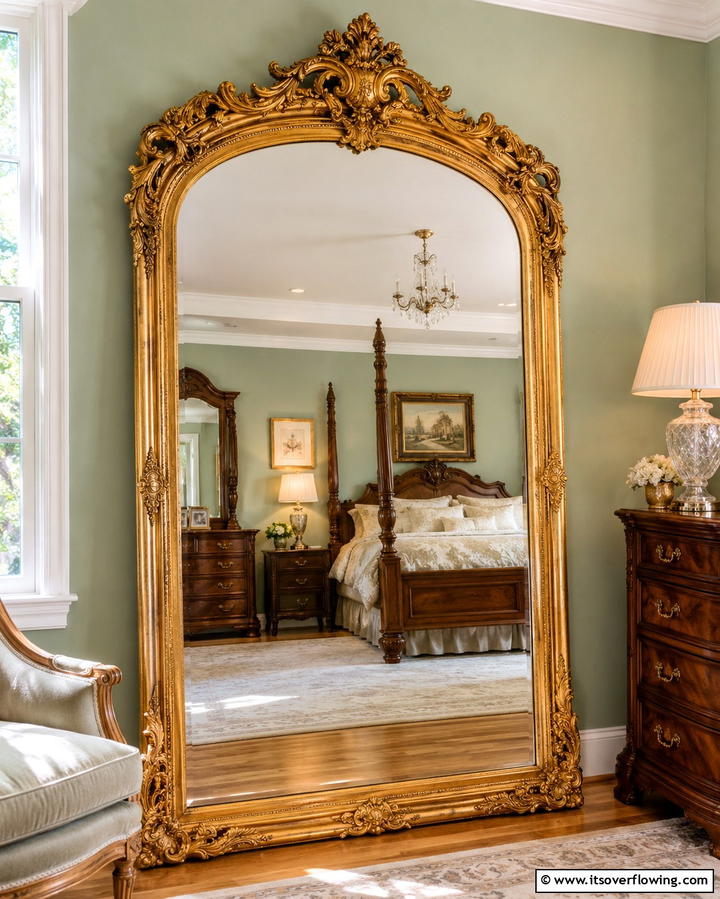 Gilded MirrorsExact - 25 Victorian Bedroom Ideas for Timeless Elegance