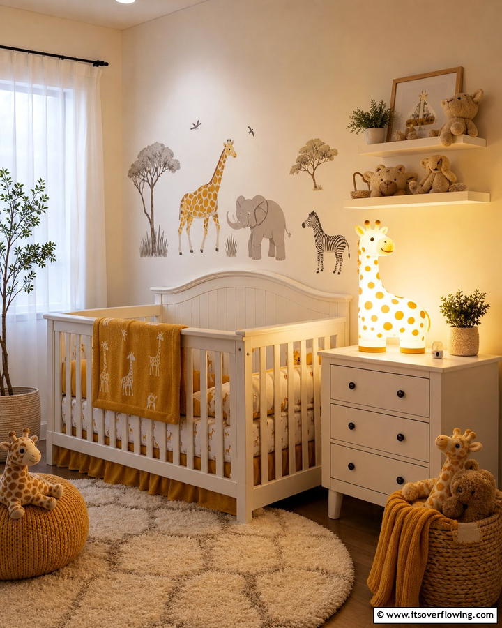 Giraffe Nightlight - 20 Giraffe Nursery Ideas for a Fun and Whimsical Space