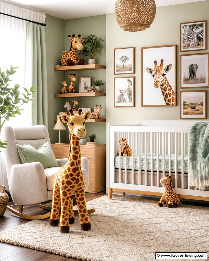 Giraffe Plush Toys - 20 Giraffe Nursery Ideas for a Fun and Whimsical Space