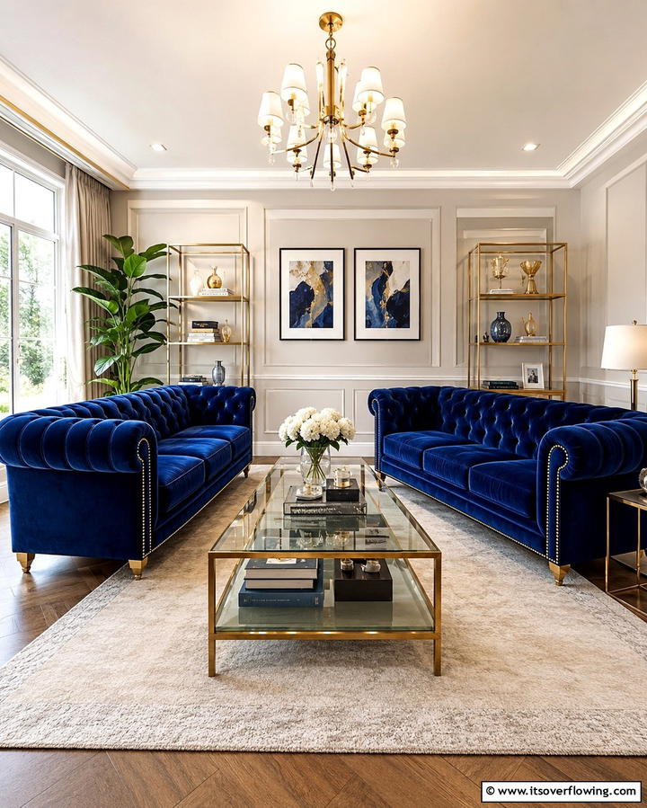 Glamorous Dining Ambiance - 30 Glam Interior Design Ideas for Luxurious Homes