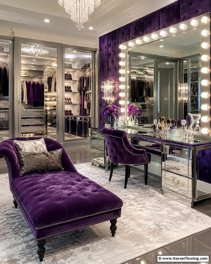 Glamorous Hollywood Mirror - 25 Stunning Makeup Room Ideas for Every Style