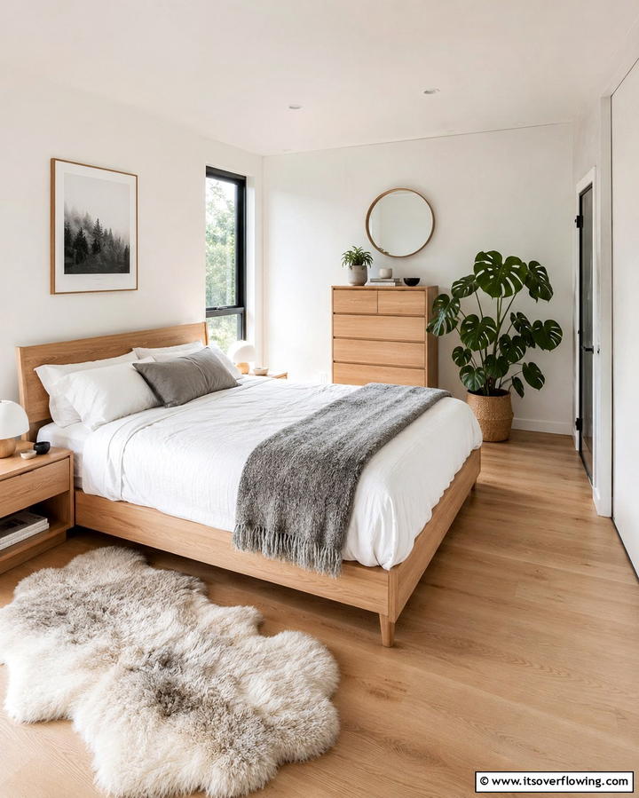 Glamorous Metallic Accents - 25 Pottery Barn Bedroom Ideas for a Cozy Retreat