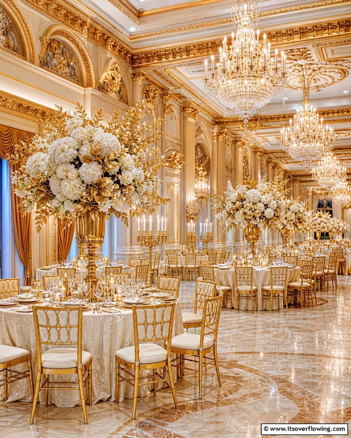 Glamorous Winter Ball - 21 Winter Wedding Ideas for a Magical Seasonal Celebration