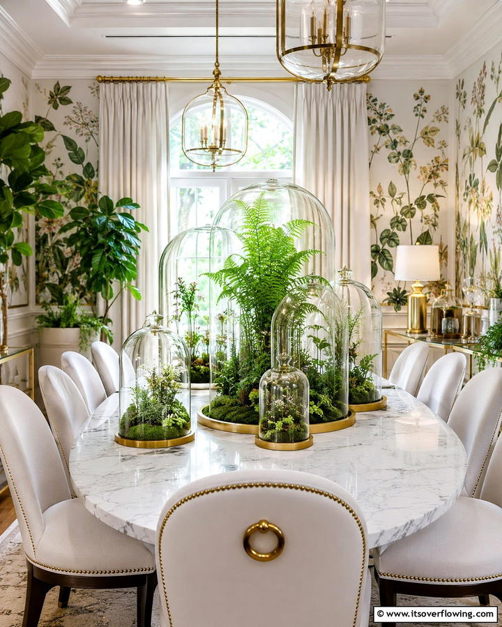 Glass Dome Greenhouse - 20 Indoor Greenhouse Ideas for Year-Round Gardening