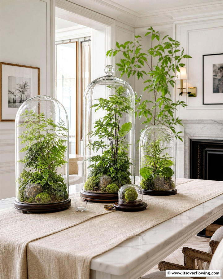 Glass Dome Greenhouse - 20 Indoor Greenhouse Ideas for Plant Lovers