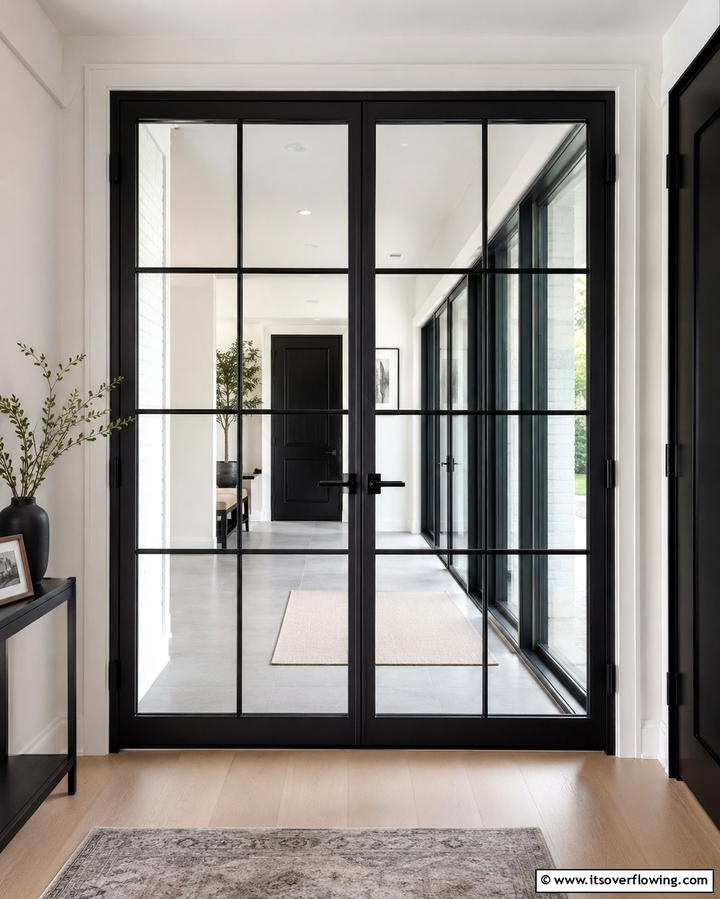 Glass Doors for Modern Elegance - 30 Sophisticated Cigar Room Designs for Luxurious Relaxation
