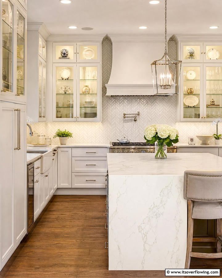 Glass Front Cabinets - 21 Kitchen Cabinet Ideas for Every Style and Budget
