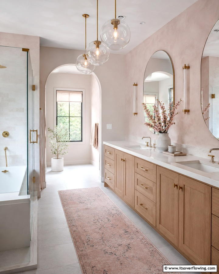 Glass Globe Designs - 30 Bathroom Pendant Lighting Ideas for Modern Illumination