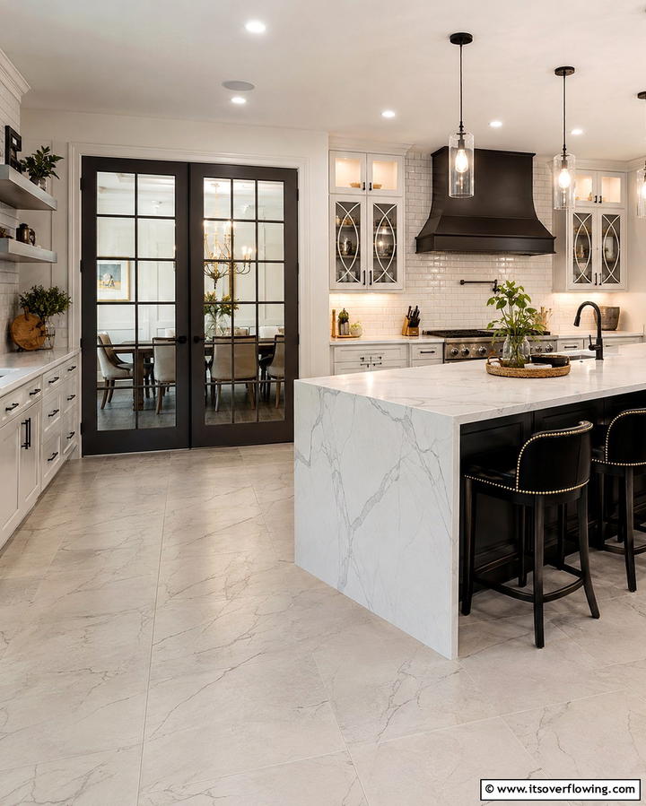 Glass Paneled Doors for Open Spaces - 25 Kitchen Door Design Ideas to Enhance Your Space