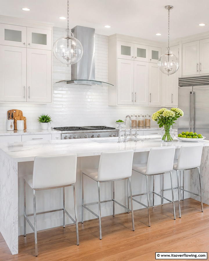 Glass Range Hoods - 25 Range Hood Ideas to Upgrade Your Kitchen Design