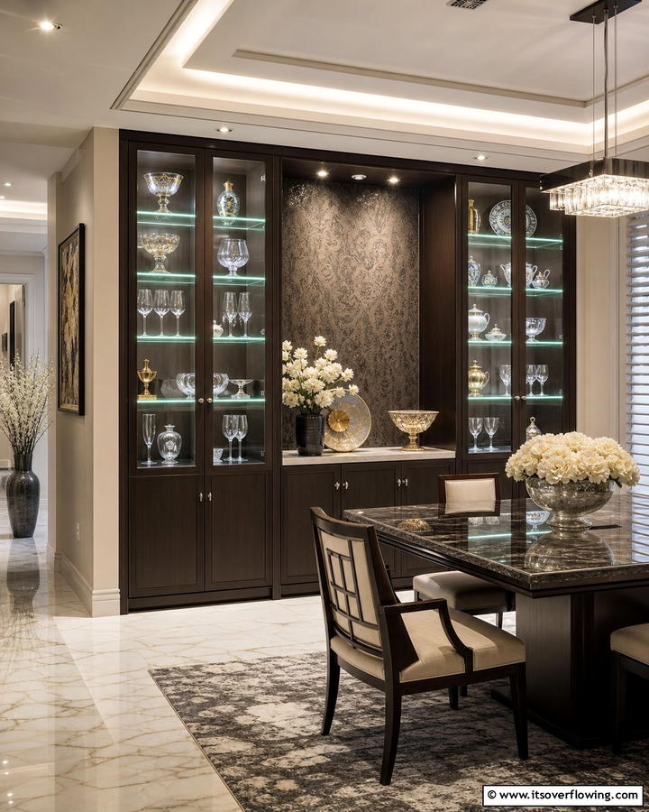 Glass Shelf Edge Lighting - 20 Cabinet Lighting Ideas to Brighten Your Space