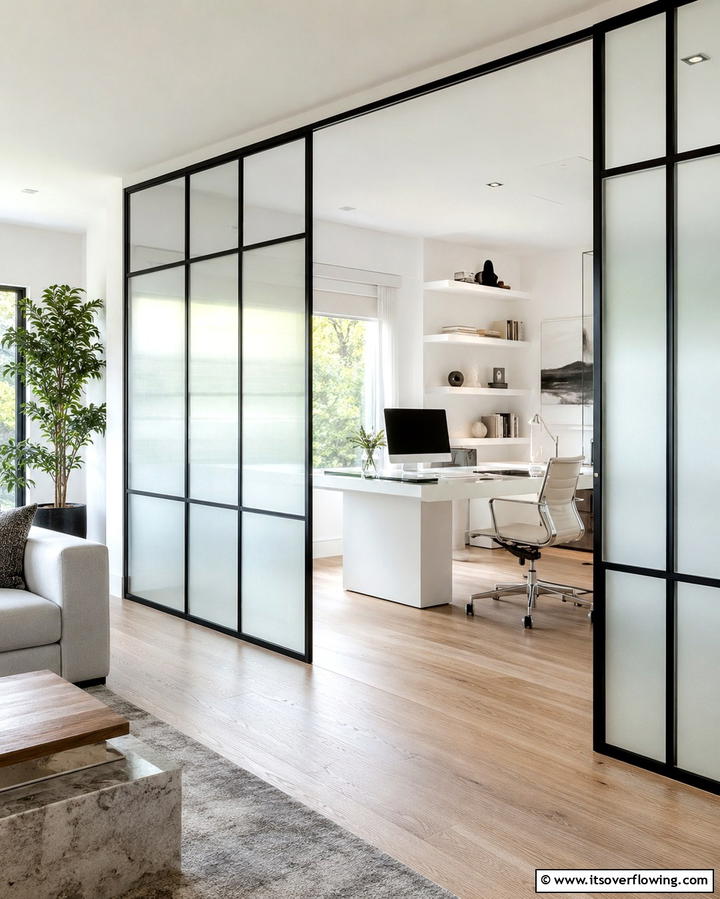Glass Wall Panels - 25 Wall Paneling Ideas to Elevate Your Home Decor