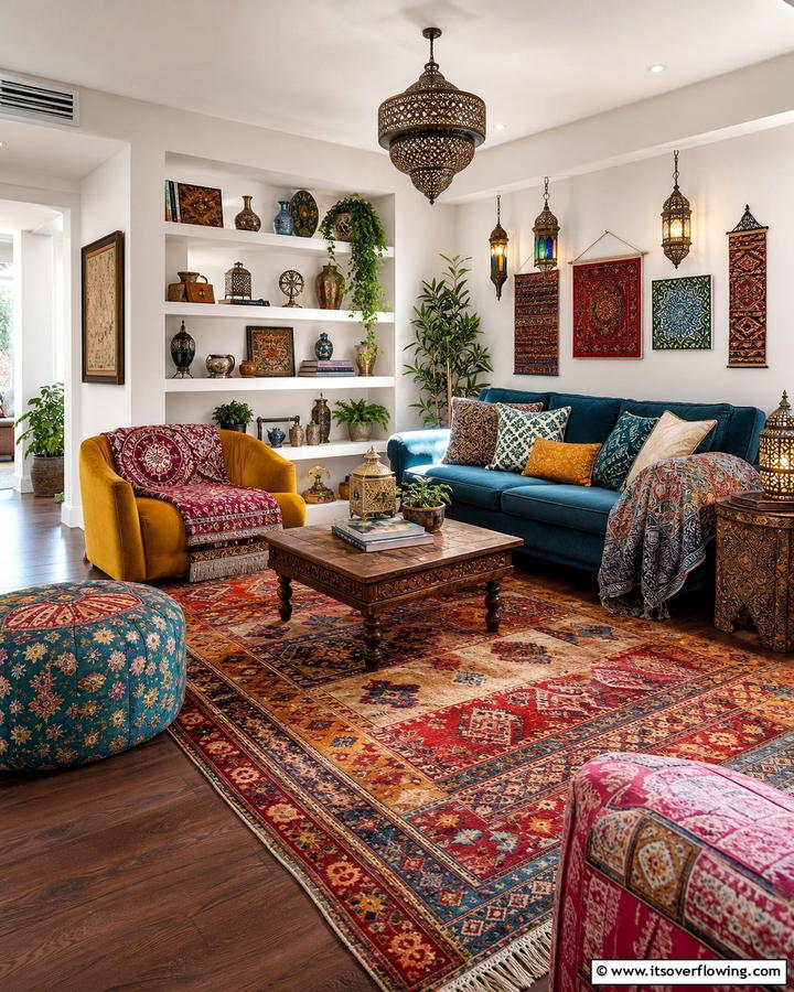 Global Inspired Accents - 25 Bohemian Interior Design Ideas for a Chic Home