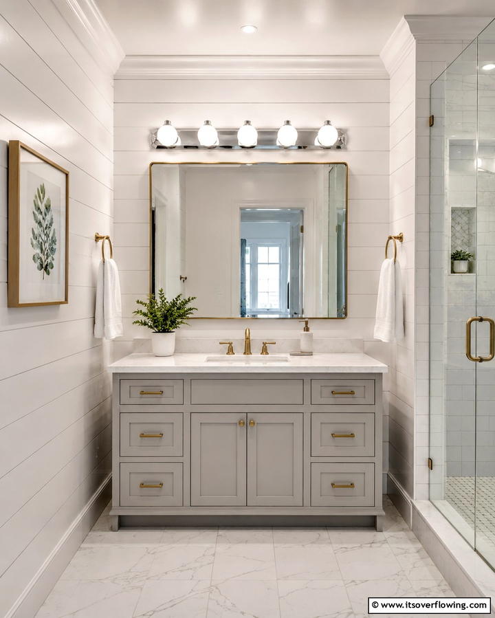 Globe Vanity Lights - 25 Bathroom Lighting Ideas Over Mirror for Perfect Illumination