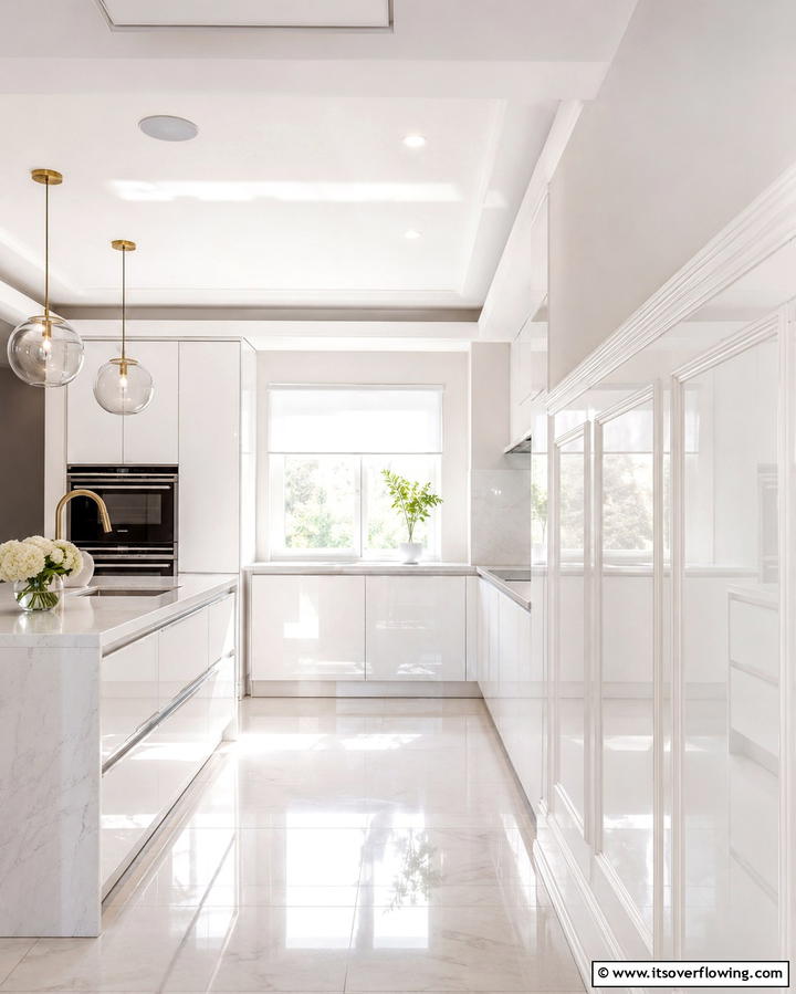 Glossy Wainscoting Finish - 25 Kitchen Wainscoting Ideas for a Chic Upgrade