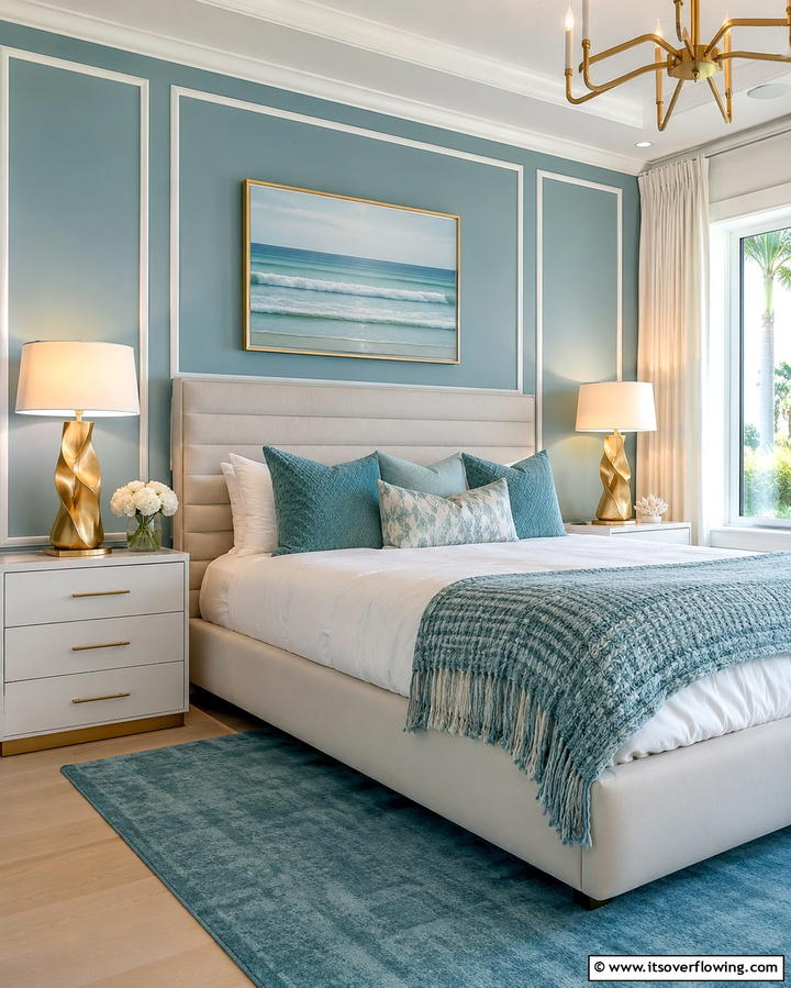 Gold Nightstand Lamps - 25 Gold Bedroom Ideas for a Luxurious Retreat