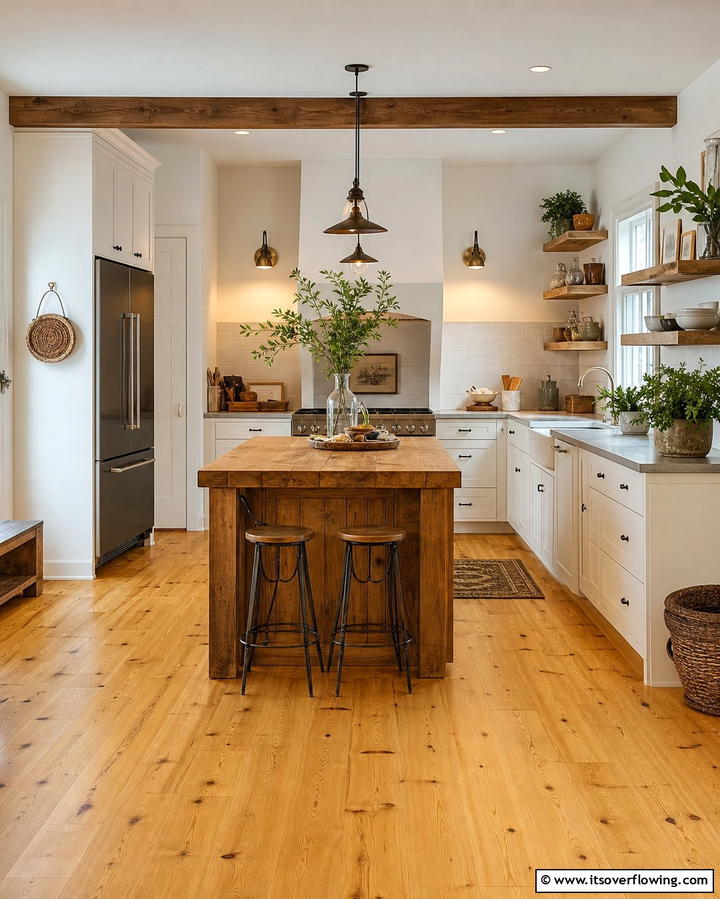 Golden Pine Brightness - 25 Wood Floor Colors to Transform Your Home