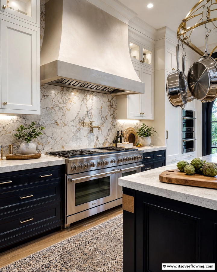 Gourmet Cooking Zones - 21 Luxury Kitchen Ideas for a High-End Culinary Experience