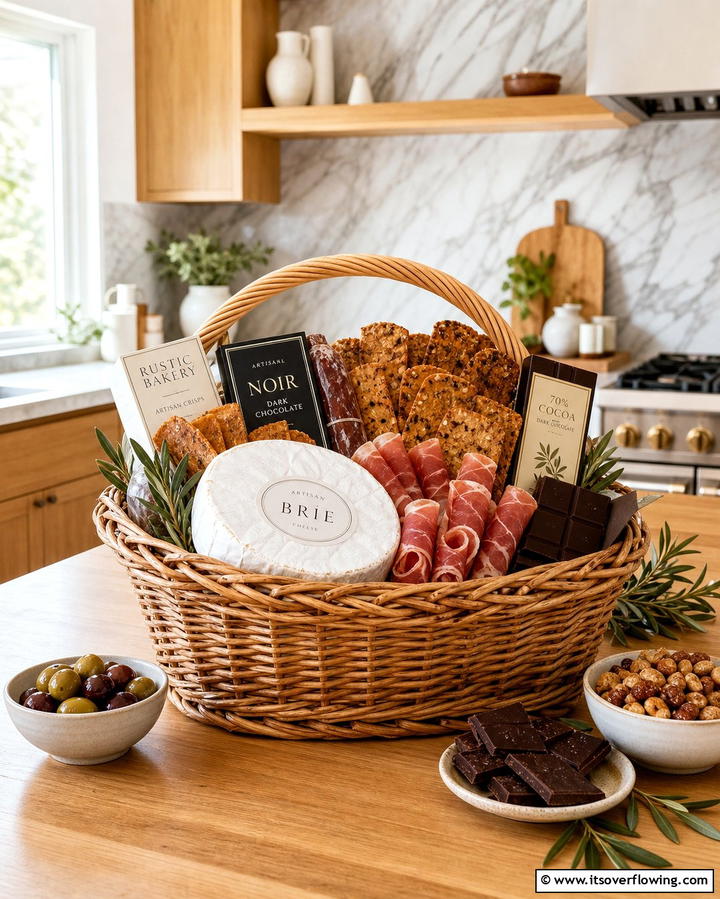 Gourmet Food Basket - 25 Gift Basket Ideas for Every Occasion and Theme