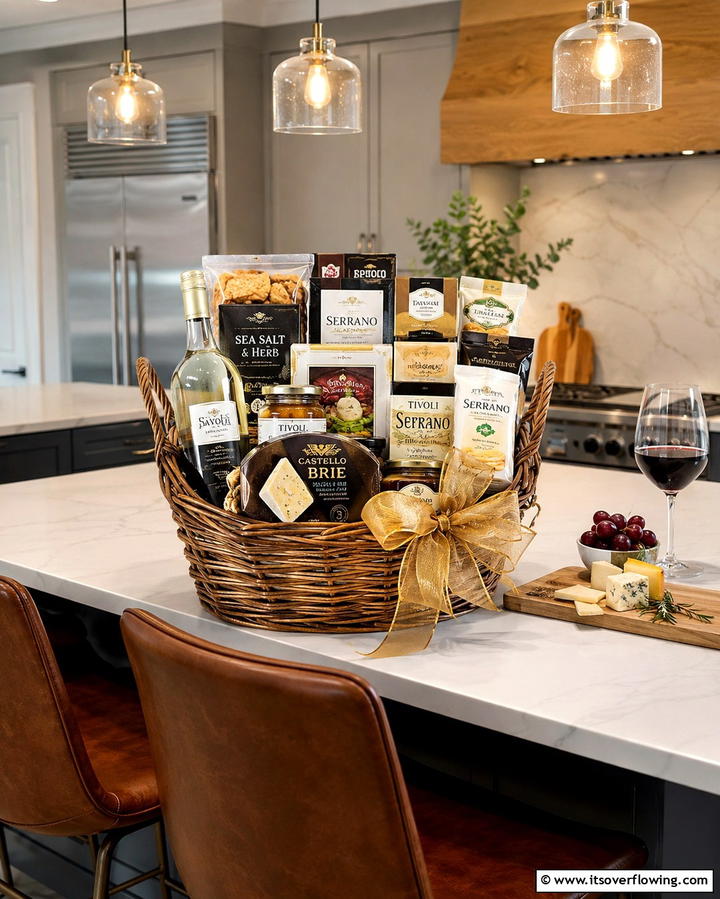 Gourmet Gift Basket - 30 Last Minute Wedding Gift Ideas They’ll Actually Use