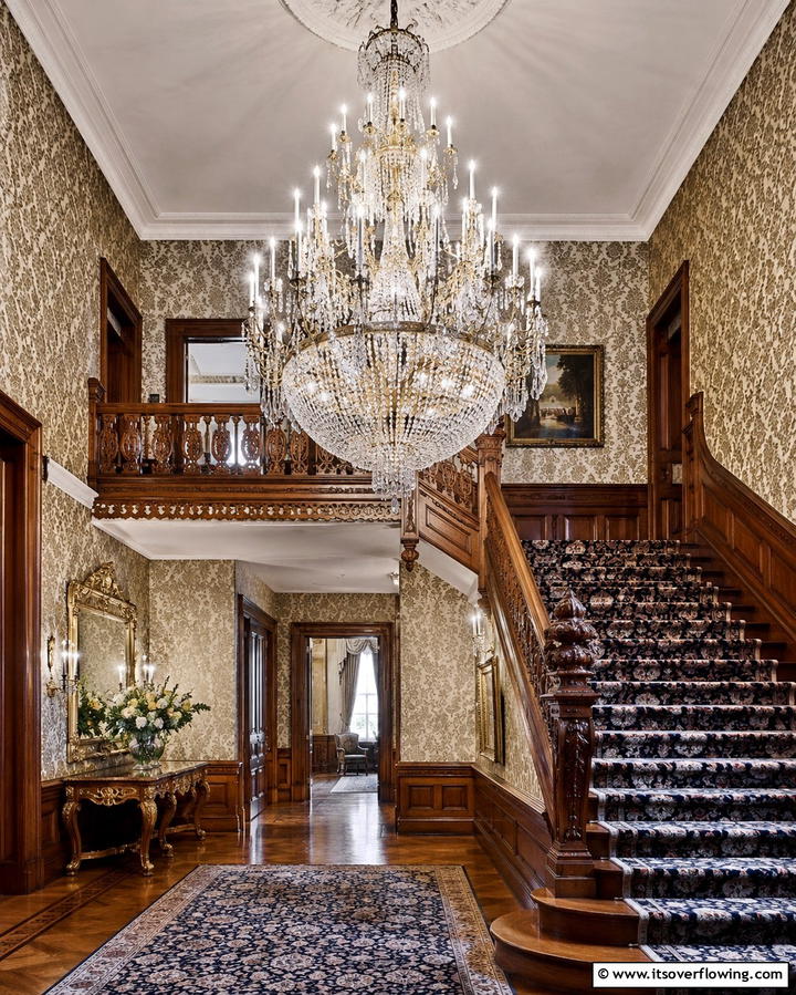 Grand Chandeliers - 25 Victorian Hallway Ideas for a Grand Entrance