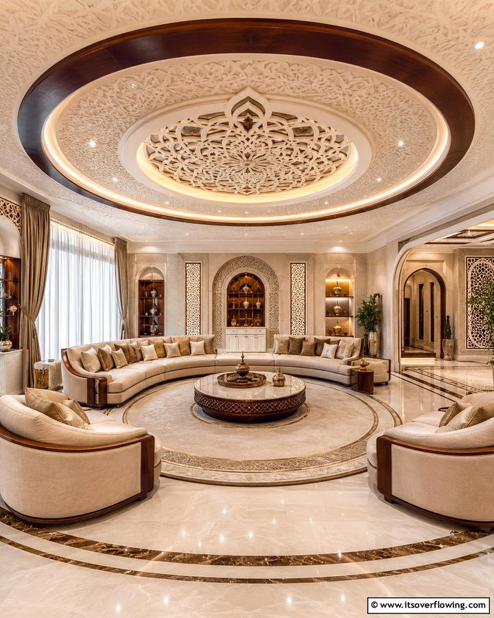 Grand Entryway Designs - 30 Glam Interior Design Ideas for Luxurious Homes