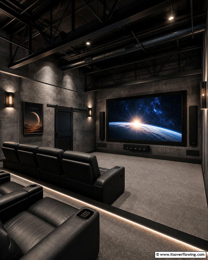 Graphite GrayExact - 30 Home Theater Paint Colors for Immersive Entertainment