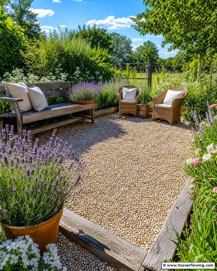 Gravel Decking for Rustic Simplicity - 25 Deck Flooring Ideas for a Beautiful Outdoor Space