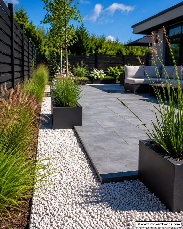 Gravel Garden Borders - 25 Low Maintenance Garden Border Ideas for Easy Landscaping