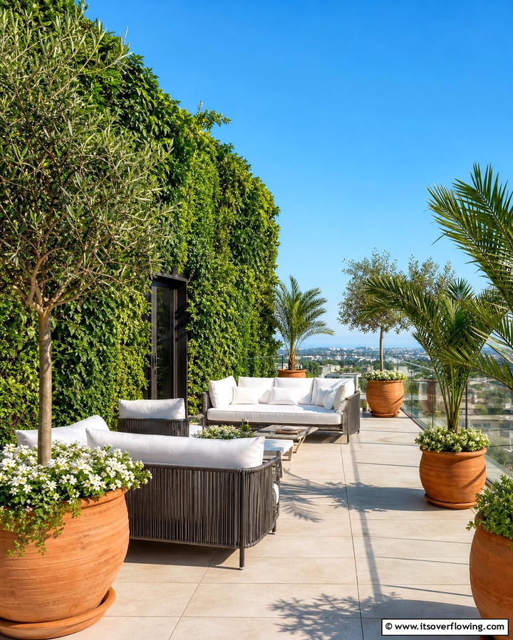 Green Oasis Terrace - 25 Terrace Design Ideas for Outdoor Living