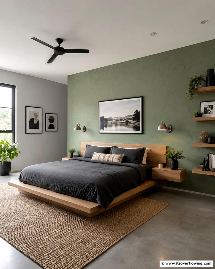 Green and Beige Color Palette - 25 Light Green Bedroom Ideas for a Fresh and Calming Space