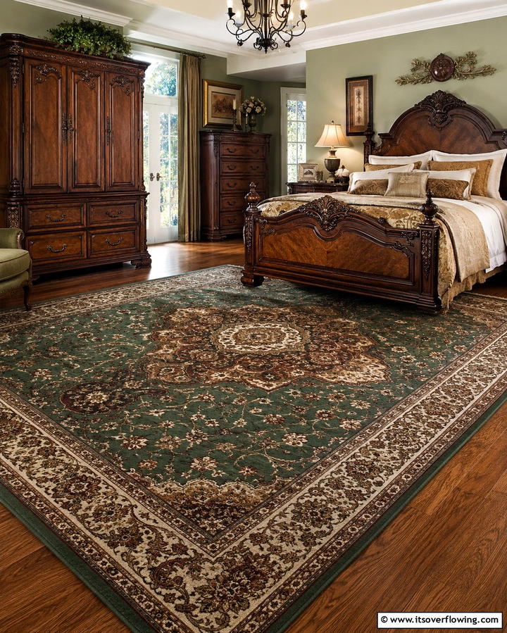 Green and Brown Bedding Layers - 25 Green and Brown Bedroom Ideas for Earthy Vibes