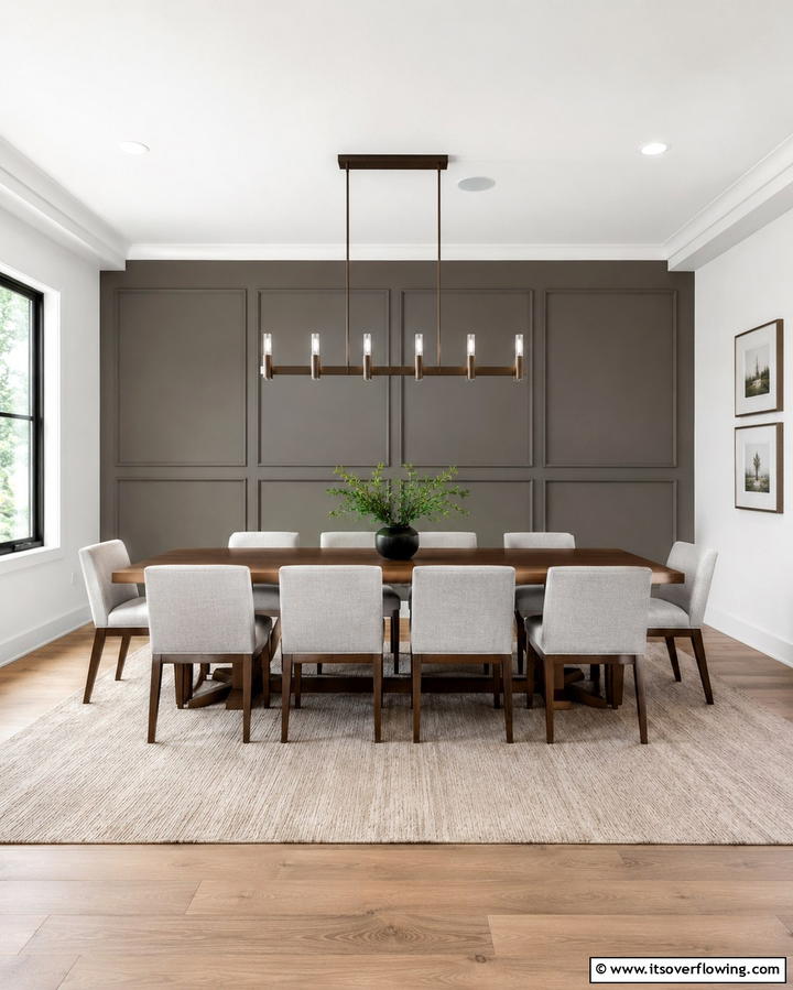 Greige Accent Walls for Dramatic Depth - 25 Greige Interior Design Ideas for a Timeless Home