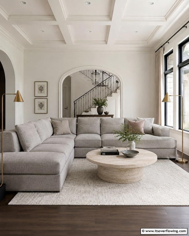 Greige Sofas for a Versatile Statement - 25 Greige Interior Design Ideas for a Timeless Home