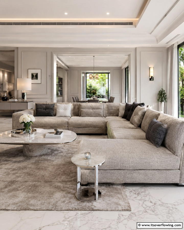 Greige Upholstery to Elevate Furniture - 25 Greige Interior Design Ideas for a Timeless Home