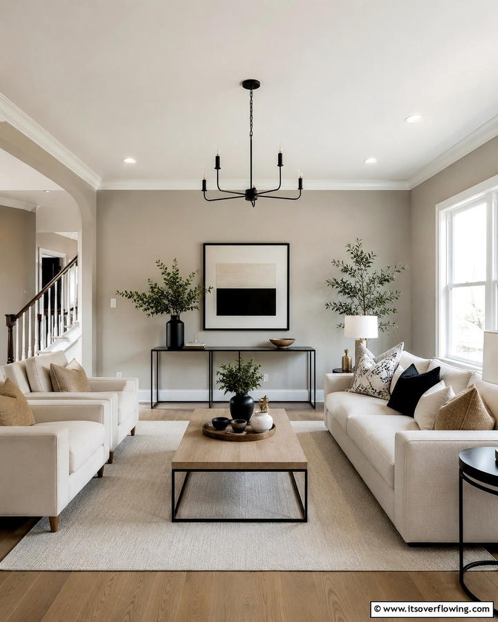 Greige Walls for a Neutral Backdrop - 25 Greige Interior Design Ideas for a Timeless Home