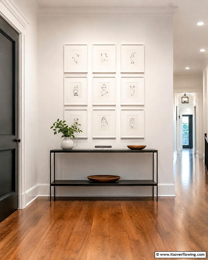 Grid Gallery Frames - 25 Large Wall Art Ideas to Transform Your Space