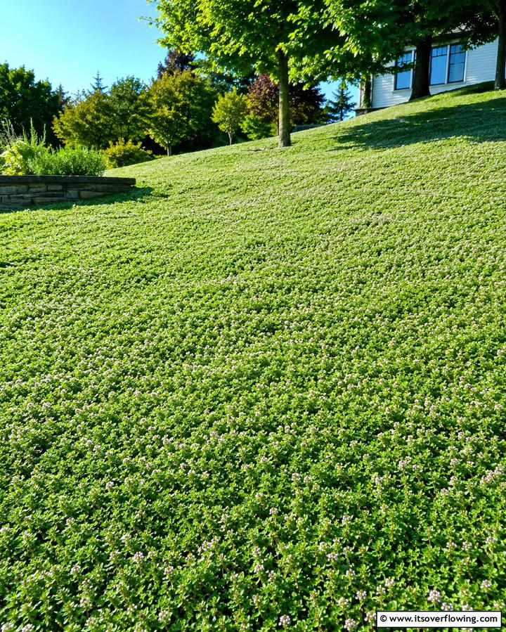 Ground Covers for Minimal Mowing - 25 Low Maintenance Backyard Landscaping Ideas