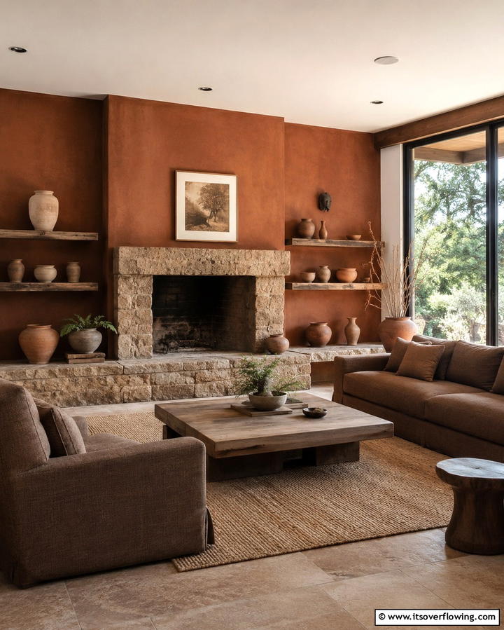 Grounding Earth Elements - 30 Feng Shui Living Room Layouts for Harmony & Flow