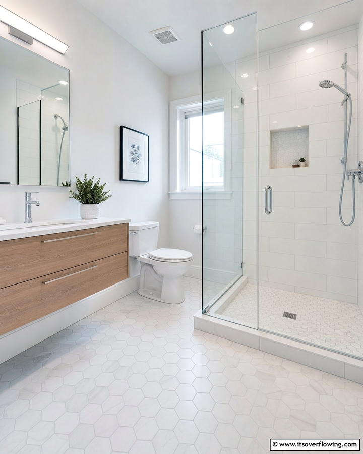 Grouted Tile Transitions - 20 Floor Transition Ideas for a Seamless Look