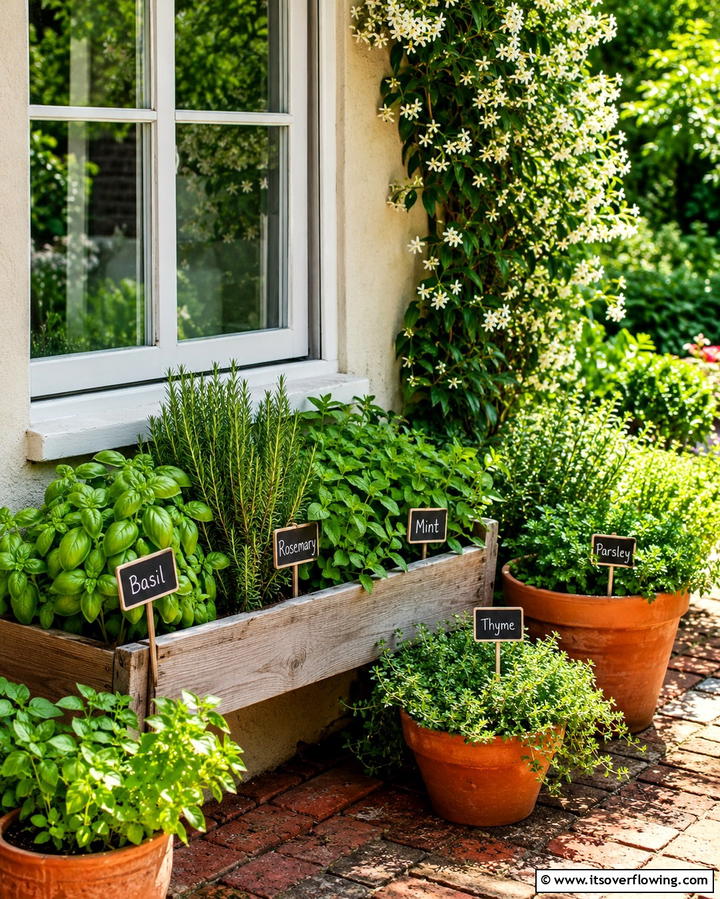 Grow a Herb Garden - 20 Spring Garden Ideas to Refresh Your Outdoor Space