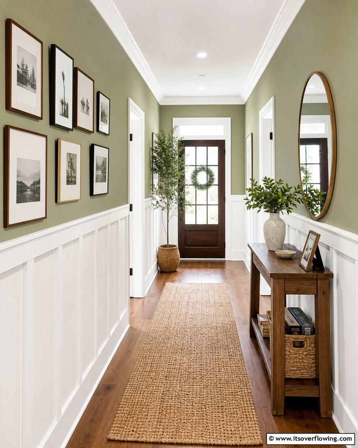 Half Wall Board and Batten - 25 Board and Batten Wall Ideas to Elevate Your Home’s Interior
