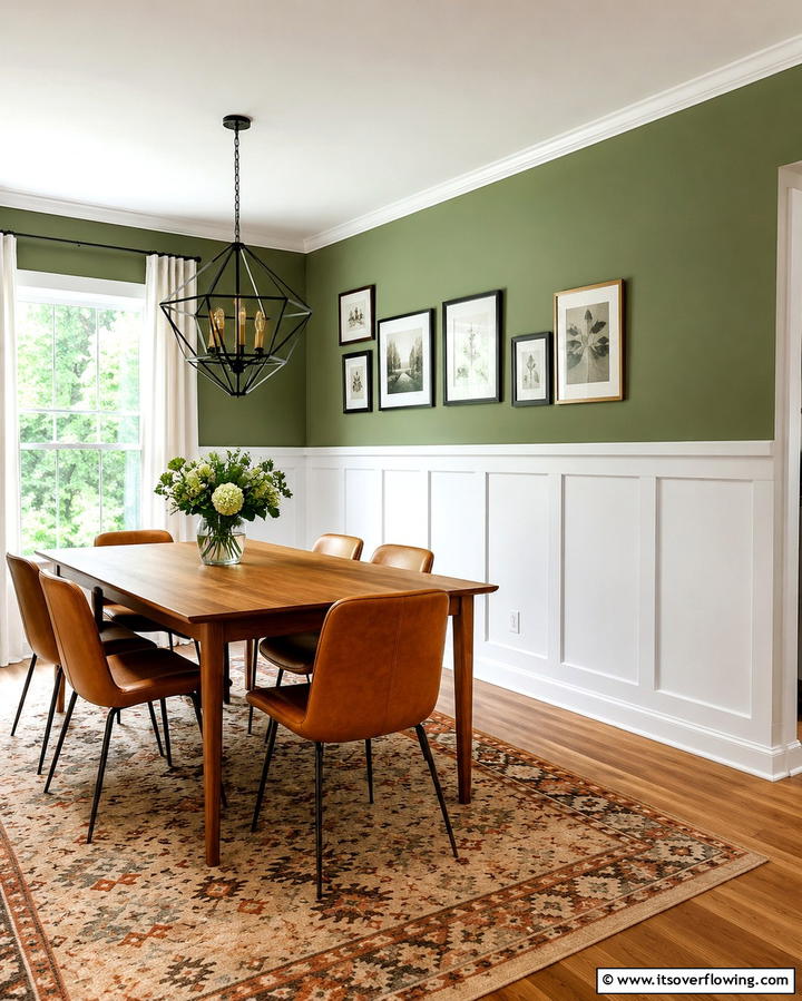 Half Wall Wainscoting - 25 Classic Dining Room Wainscoting Ideas for Timeless Appeal