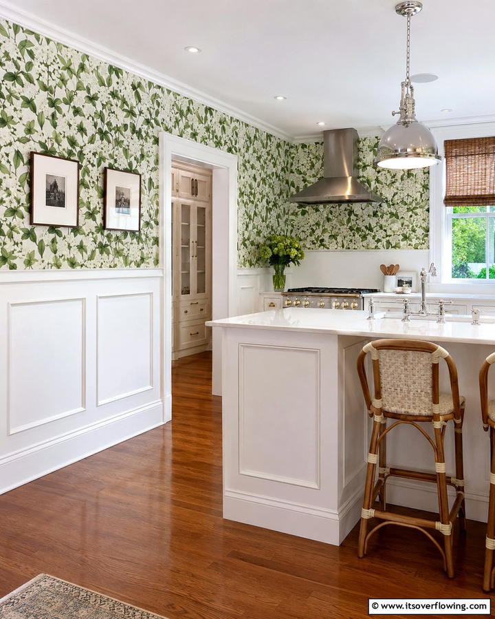 Half Wall Wainscoting - 25 Kitchen Wainscoting Ideas for a Chic Upgrade
