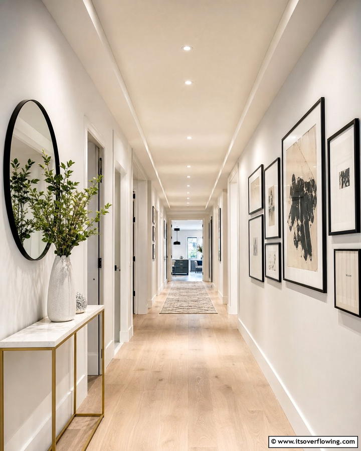Hallway and Corridor Guidance - 20 Recessed Lighting Ideas for Modern Home Illumination