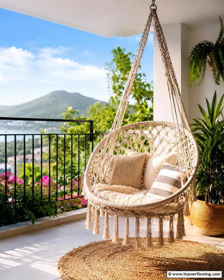 Hammock or Swing Retreat - 25 Large Balcony Ideas for Stunning Outdoor Spaces