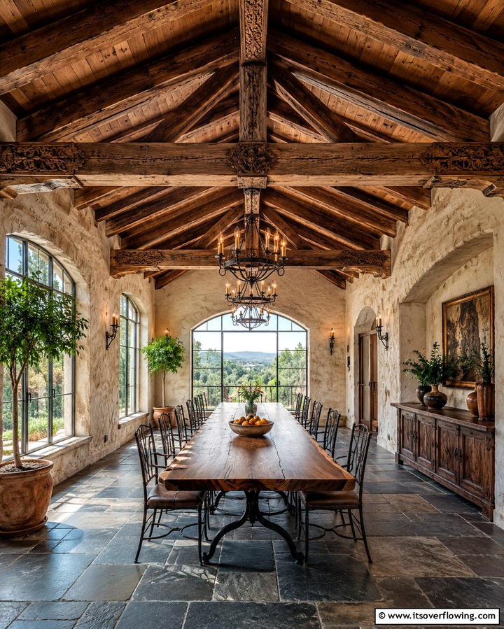 Handcrafted Artisan Beam Ceiling - 30 Grand Cathedral Ceiling Ideas to Elevate Your Home’s Architecture
