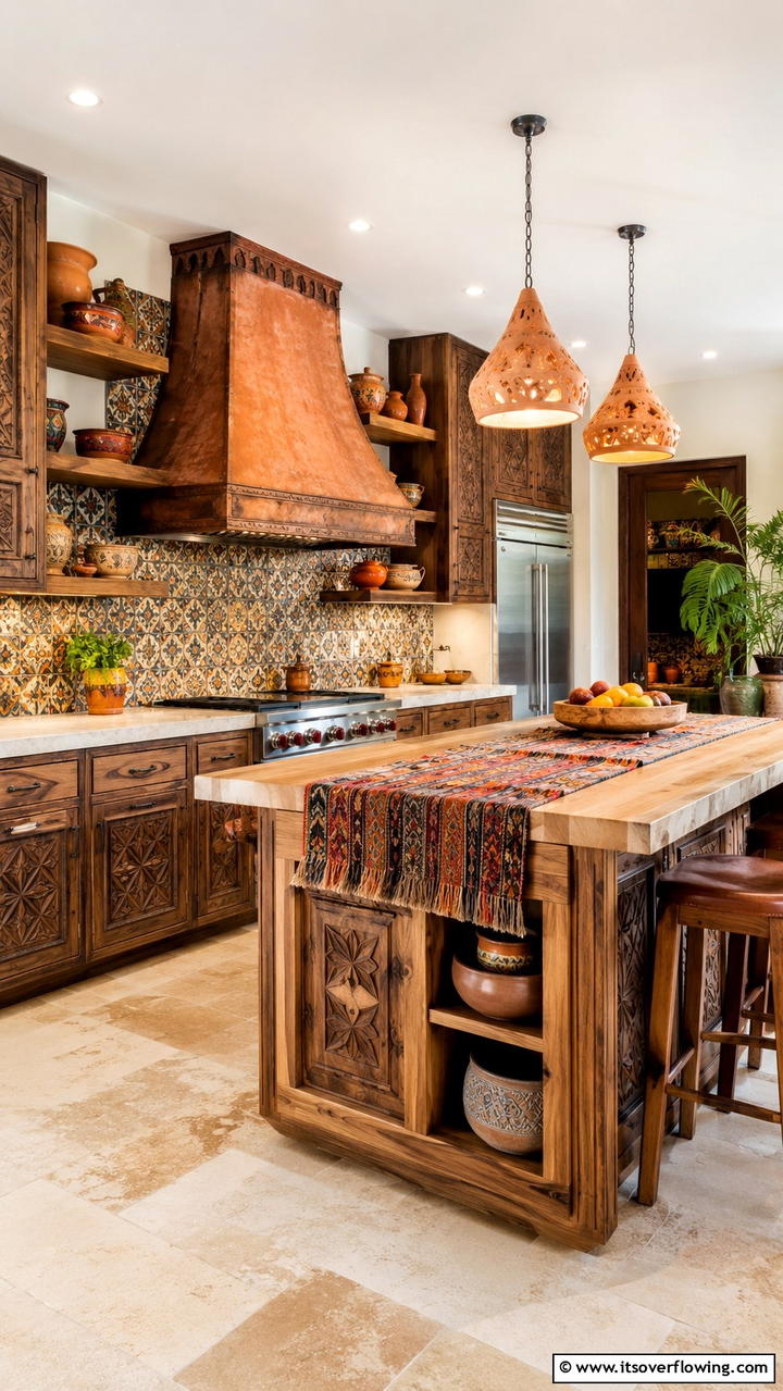 Handcrafted Artisan Details - 30 Eclectic Kitchen Ideas for Bold Design Lovers