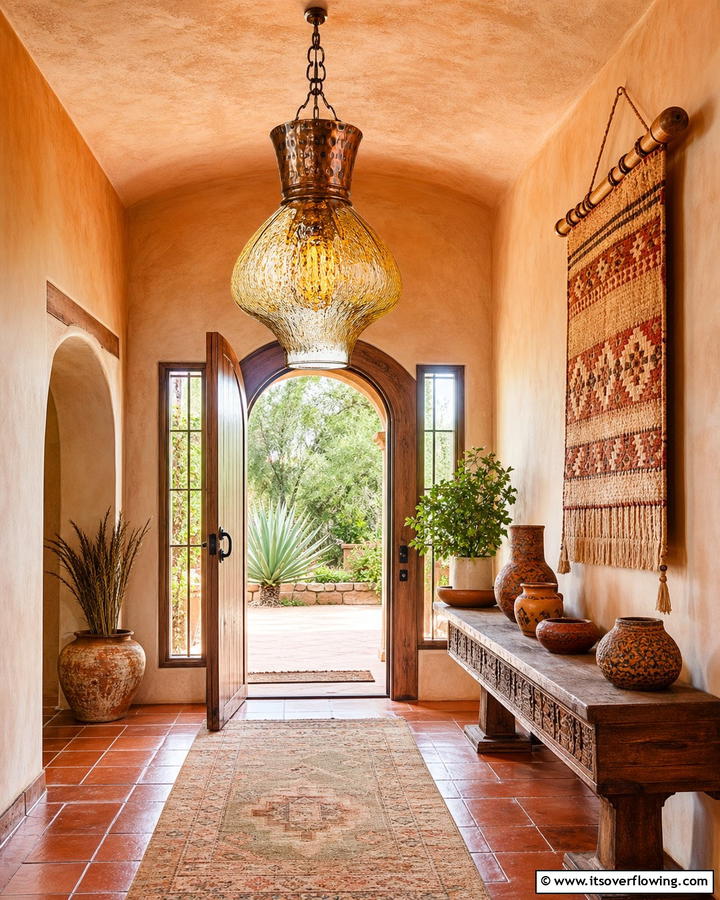 Handcrafted Artisan Fixtures - 21 Entryway Lighting Ideas to Brighten Your Foyer